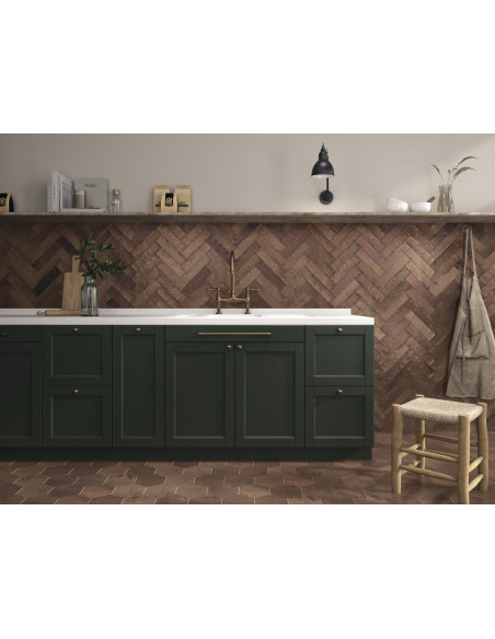 Carrelage HEFESTO 6.3x25cm