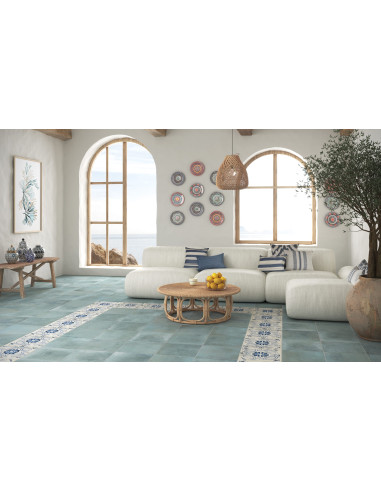 Carrelage Cotti d'italia décor 34x34 cm