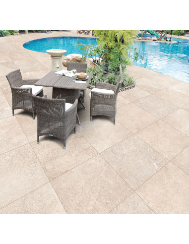 Carrelage BEAUVISTONE grip 90x90cm