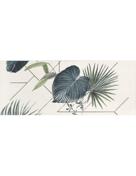 Carreau deco ARTS AKA WHITE - 20x50cm