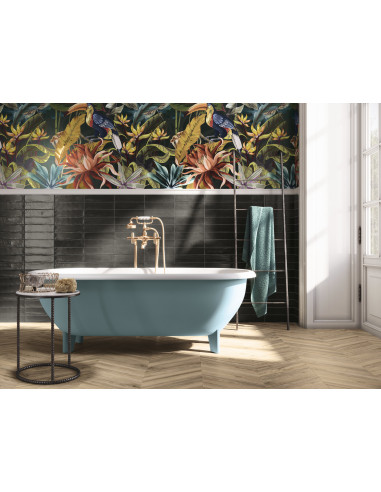 Carreau effet Zellige - ACQUARELLA GRAPHITE -...