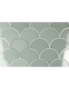 Carreau écaille ESCAMAS DYNAMIC SKYLIGHT - 15.5x17cm 2