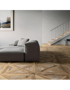 Carrelage effet bois NORDIK WOOD PALACE BEIGE & GOLD -... 2