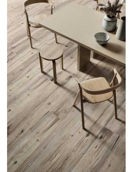 Carrelage effet parquet bois - NORDIK WOOD BEIGE - 26x200cm