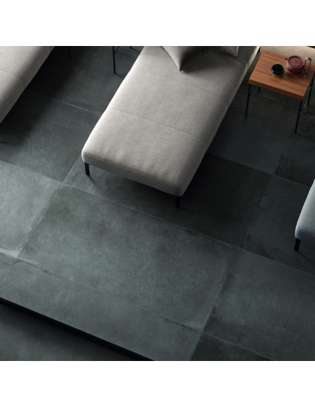 Carrelage effet béton ART GRAPHITE - 75x75cm