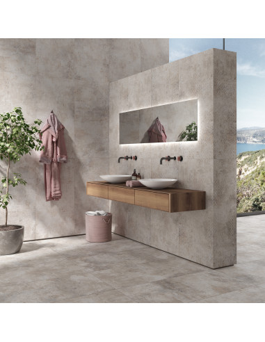 Carrelage format dalle effet béton PAINT COLORS...