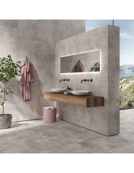 Carrelage format dalle effet béton PAINT COLORS - 60x120cm