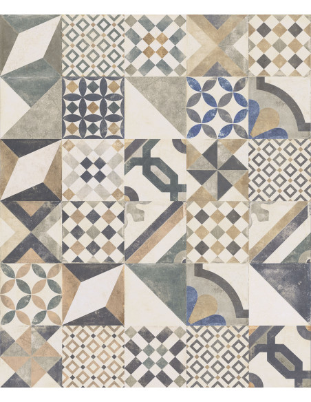 Carrelage décor GRAPHIS - 20x20cm
