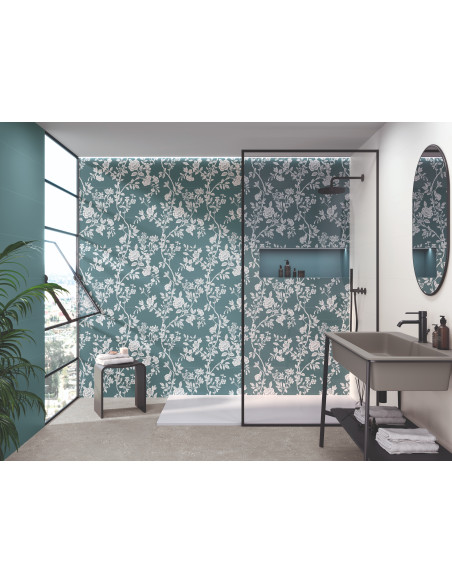 Carreau faience COLORFUL WHITE - 30x90cm