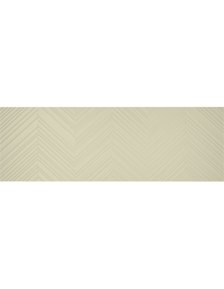 Carreau faience COLORFUL CHEVY CHAMPAGNE - 30x90cm