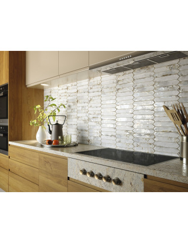 Carreau faience PICKET GRUNGE IRON - 4.30x24.30cm